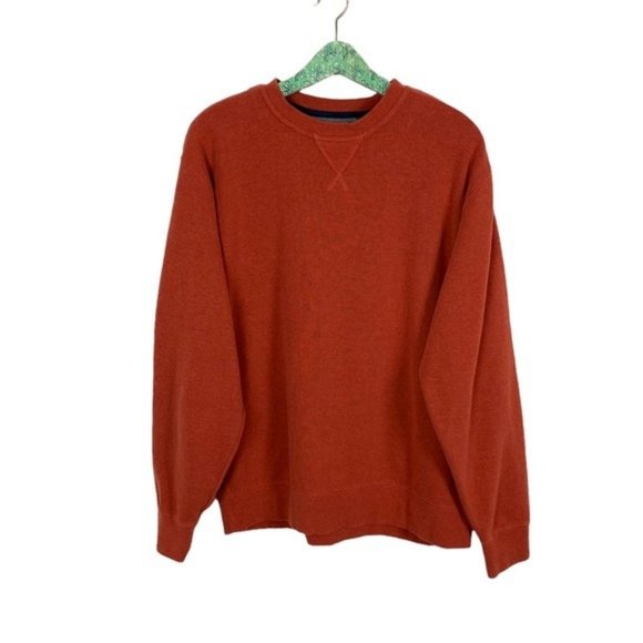 Orvis Other - Orvis Sweater Large Crewneck Orange